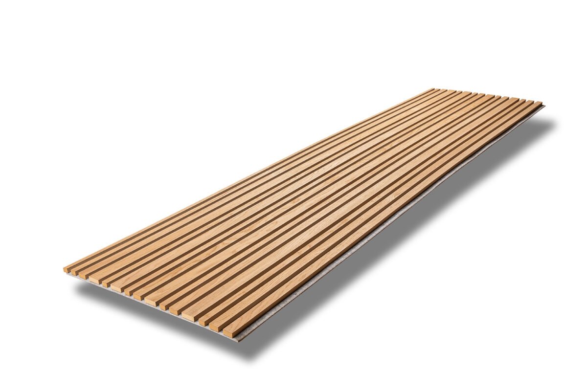 Oak Light Brown MDF Gray Felt | Barcode - Image 2